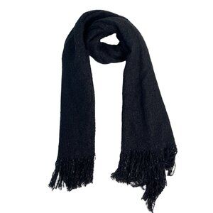 Covington Unisex Black Shawl Wrap Arround One Size New